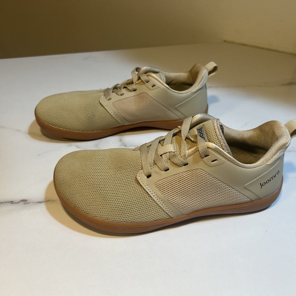 Joomra Cross Trainer Minimalist Barefoot Shoes 39 M6.5‎ W8.5Zero Drop Tan